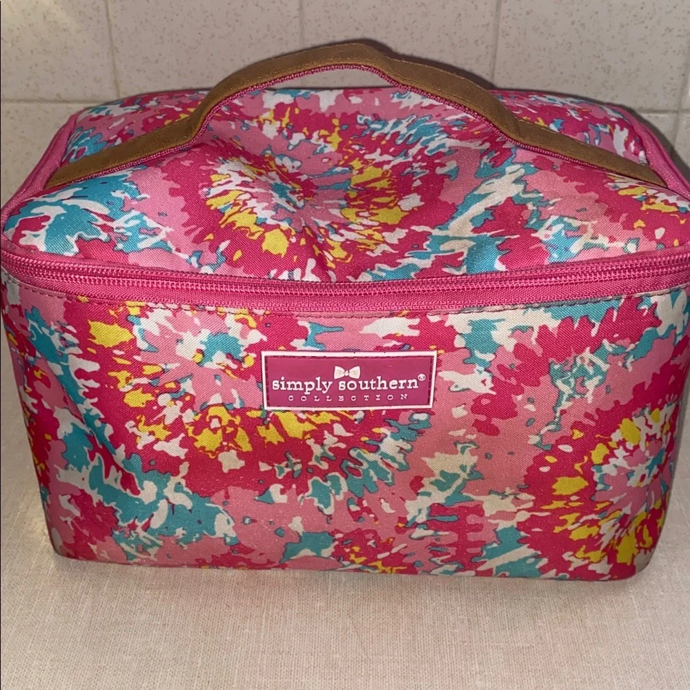 Tiedye Glam Bag by Simply Southern Travel‎ Toiletries Case